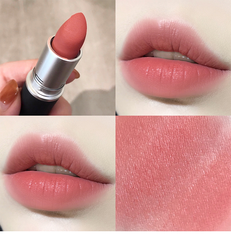 情人节礼物同款花殿mac/魅可头口红磨砂dareyou923蜜桃乌龙314ruby 10