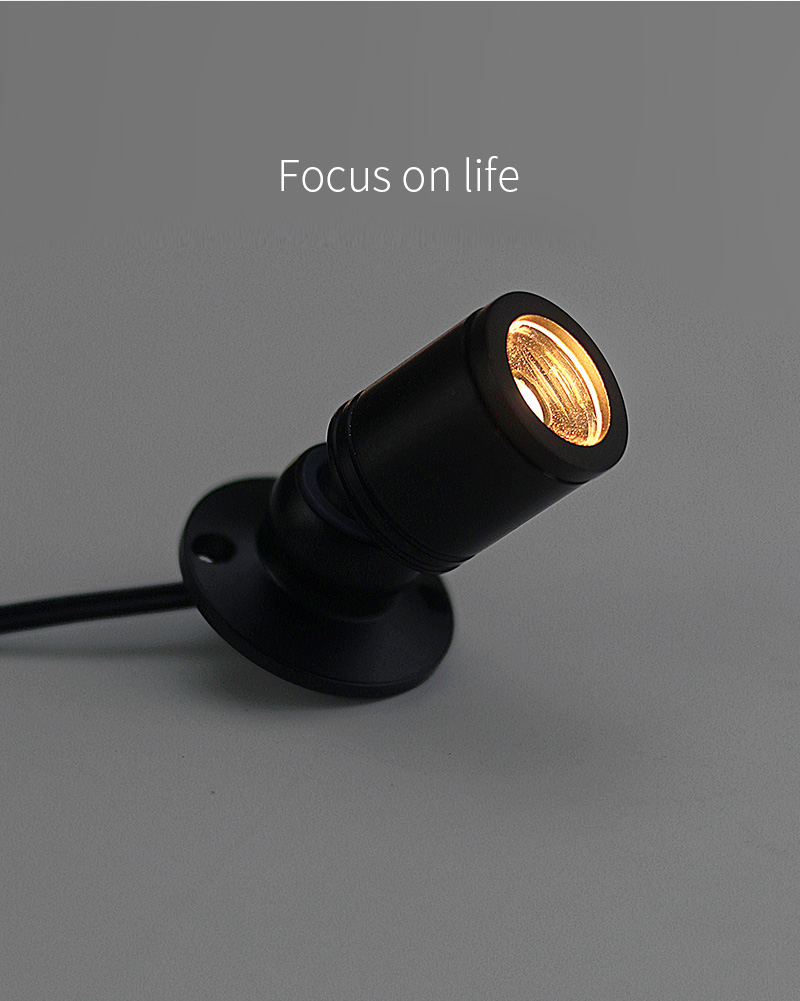 牛眼灯led小射灯珠宝迷你微型小型1w展柜灯背景墙明装酒柜客厅柜台灯j