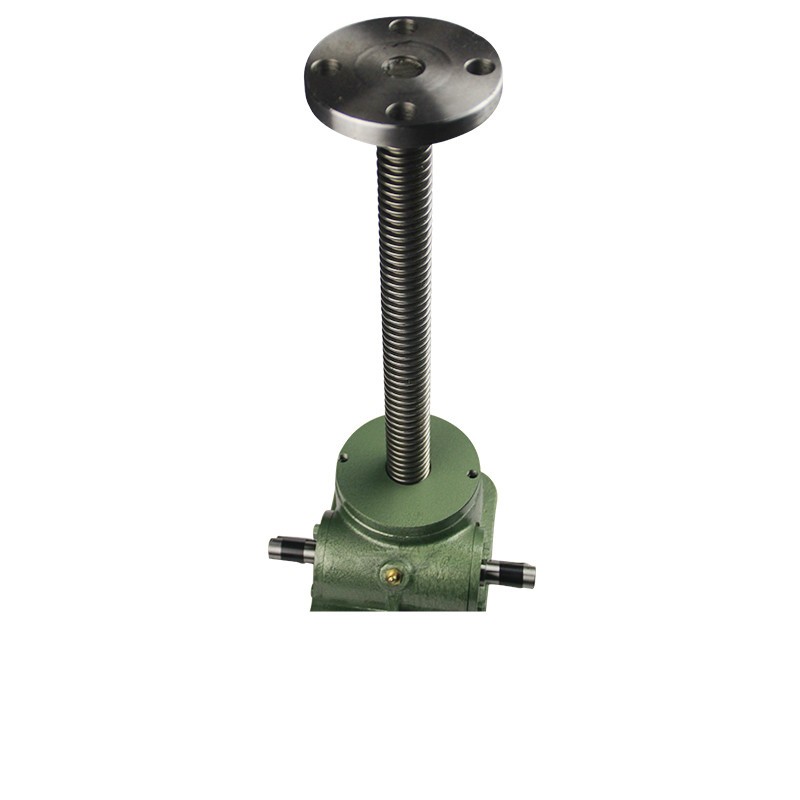 丝杆升降机蜗轮蜗杆减速机螺母电动手摇家用小型微型升降台 swl 5t