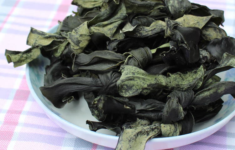 霞浦的海带干海带结500克福建霞浦无沙厚海带片厚海带扣海带结海带扣