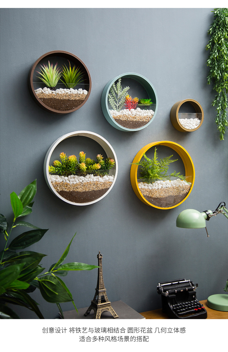 汉堡店墙上挂件餐厅蛋糕汉堡奶茶美甲饭店墙上墙面装饰绿植挂墙民宿