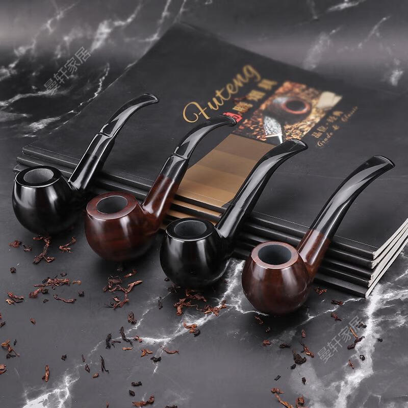 烟斗9mm烟道过滤实木烟斗 860 木纹光面【图片 价格 品牌 报价】-京东