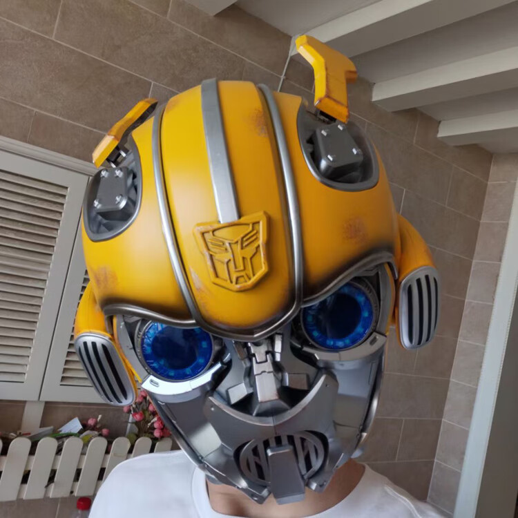 killerbody大黄蜂可穿戴面具 变形·金刚周边 新款大黄蜂头盔 底座