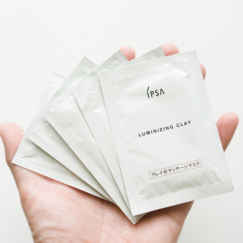 共5片ipsa茵芙莎粘土面膜涂抹清洁面膜中小样去黑头30g【图片 价格
