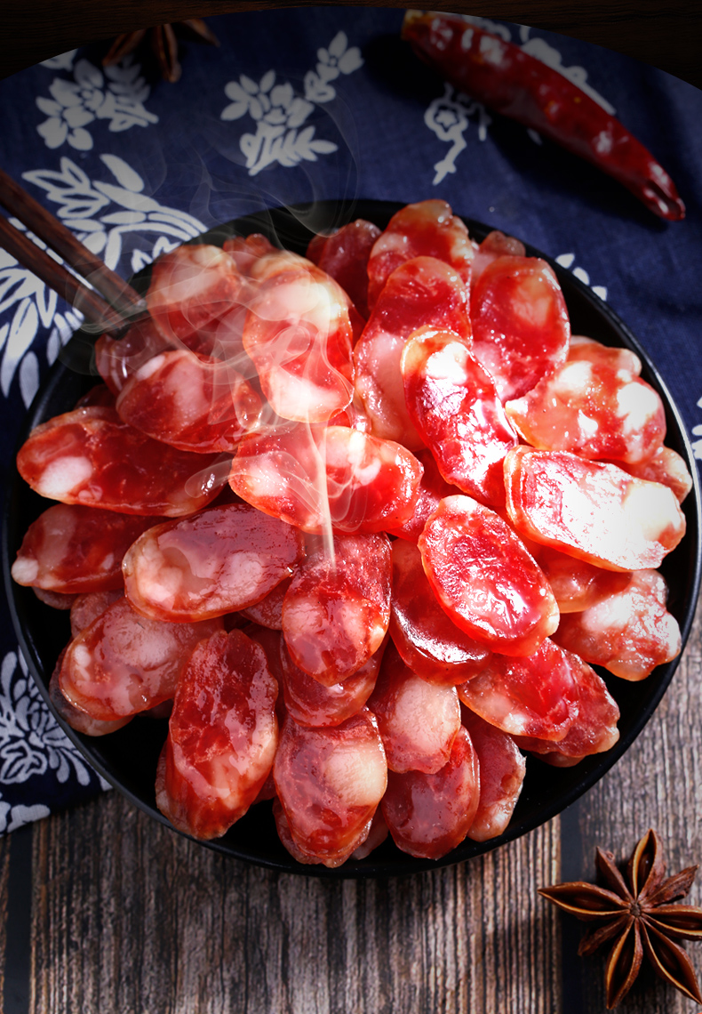 香肠腊肠500g江苏如皋土特产微甜风味咸味苏式腊肉腊肠