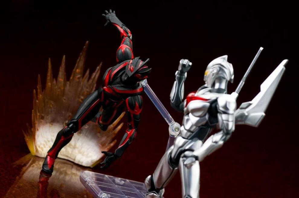 万代(bandai)特利迦诺亚奥特曼儿童男关节超可动atc玩具人偶模型摆件