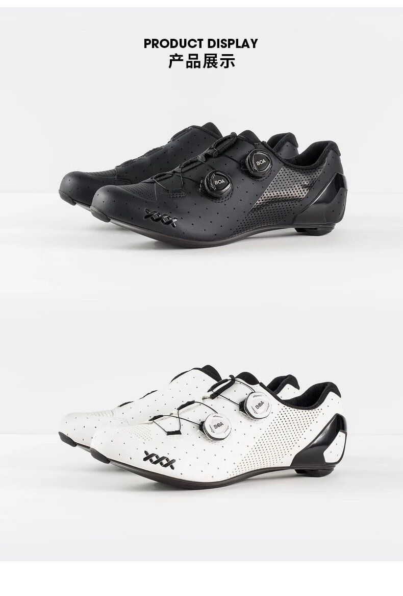 崔克trek bontragerxxx公路车自行车碳纤维锁鞋男女骑行鞋 黑色 43