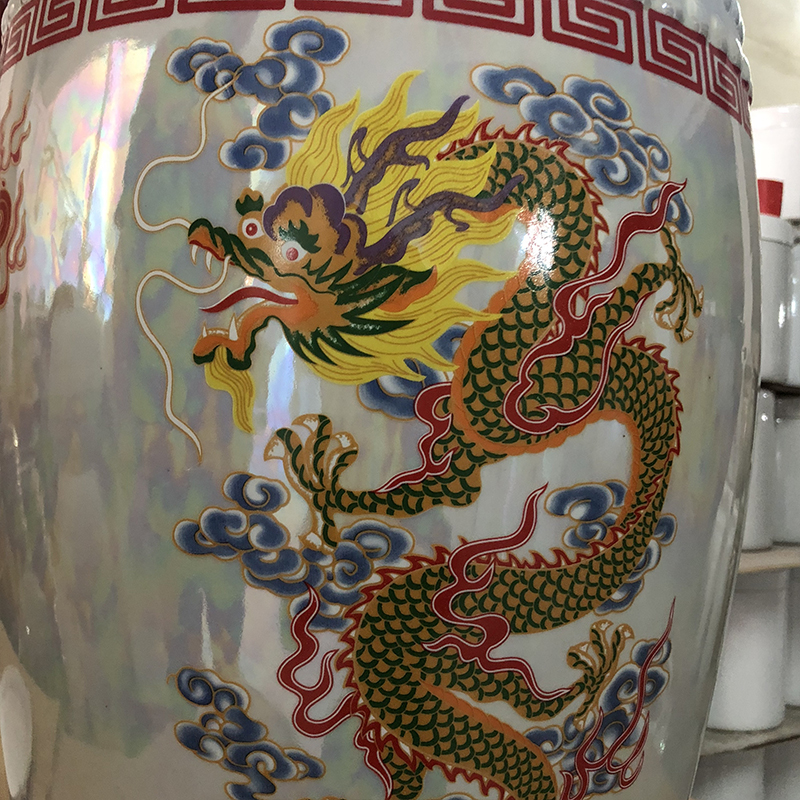 骨灰罐骨灰瓮骨灰罂骨灰盅迁坟捡骨灰坛金斗瓮洗骨葬大号陶瓷龙凤