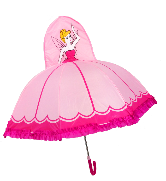 可爱儿童雨伞男女童小孩学生幼儿园伞宝宝公主童伞长柄玩具遮阳伞