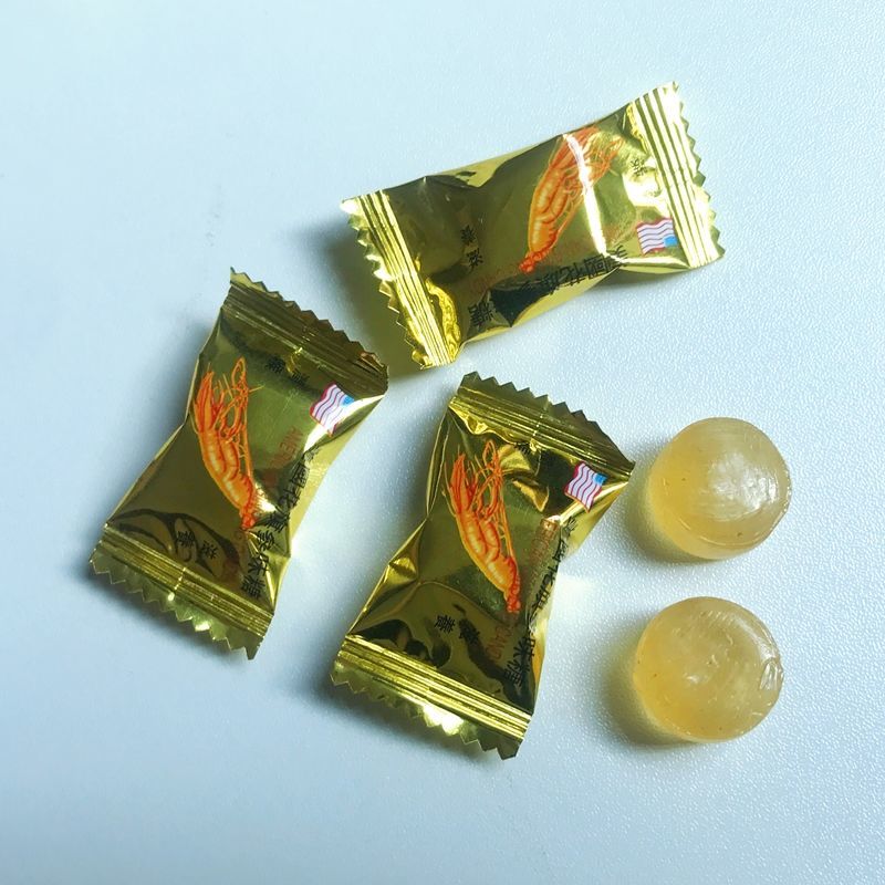 香港雄鹰牌 美国花旗参味糖人参糖 滋养喜糖休闲零食270g 270g*2包