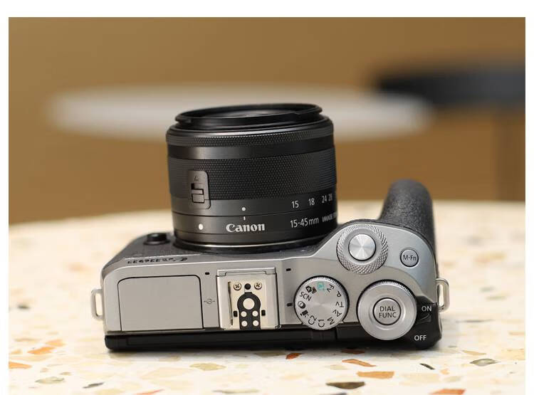 佳能(canon)m6 mark ii二代微单反自拍vlog高清照相机数码女学生m62