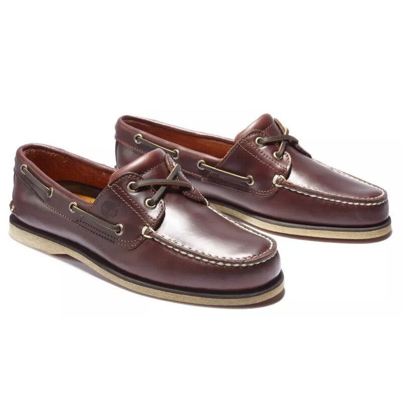 timberland添柏岚男鞋帆船鞋低帮套脚一脚蹬舒适轻便懒人鞋休闲鞋