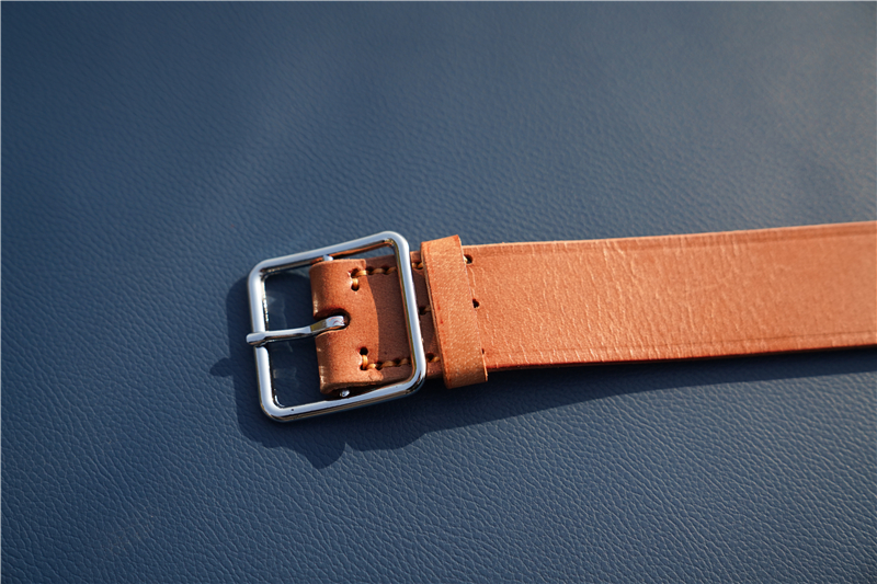 飞行员腰带九十年代头层黄老飞行员腰带老库存老货纪念结实舒服收藏