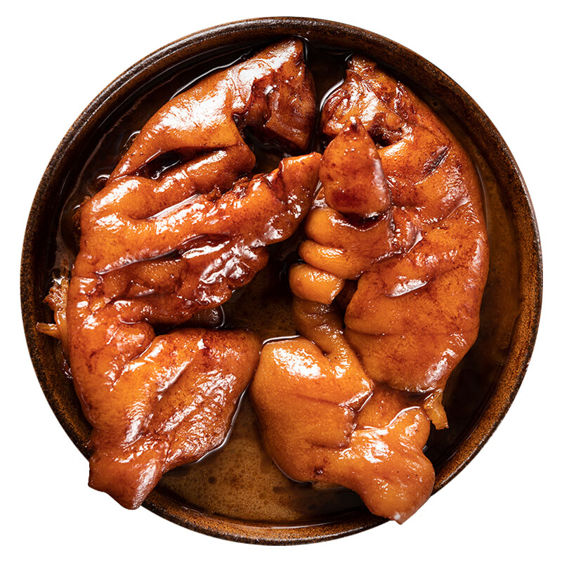 四川卤半只猪蹄即食特色猪脚手肉类小吃零食180g 猪蹄 卤味【图片