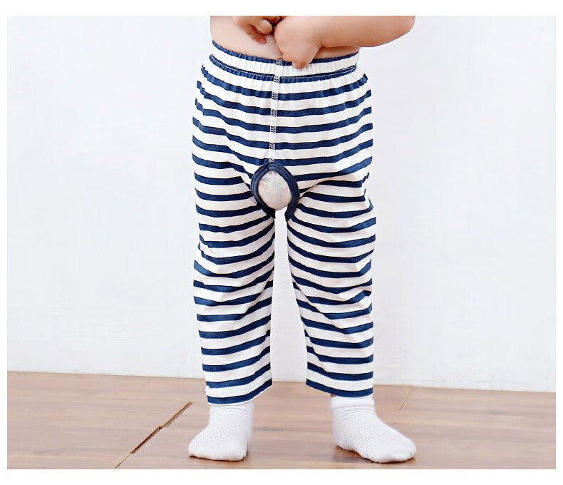 淘菲象 开裆裤男宝宝开裆裤男宝宝春秋季外穿男童叉叉裤儿童开档裤