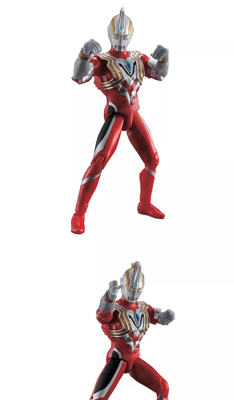 万代(bandai)赛罗奥特曼玩具act多关节可动特利迦凯德泽塔人偶发声光