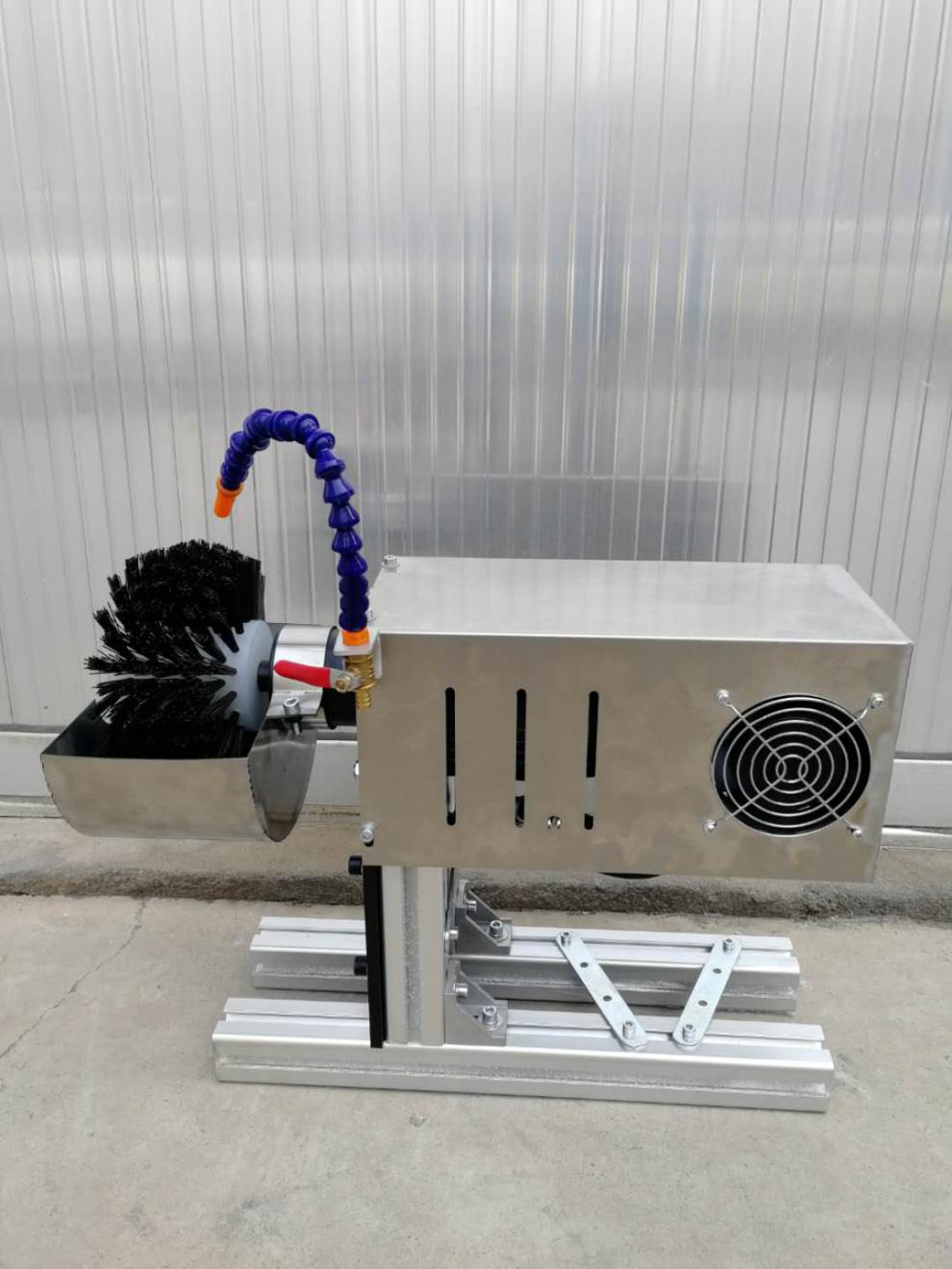 中空玻璃全自动封胶线皮带清理器 打胶机传送带密封胶清洗 毛刷 单独