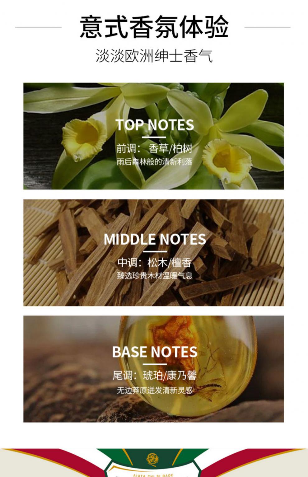 proraso 意大利进口男士科隆淡香水欧洲香氛colonia 100ml 香草 木质