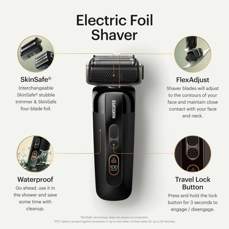 Merleperle orders MANSCAPED electric men 's groin body hair removal, beard and temples trimming razor machine order [body hair] LAWN MOWER 3.0 PLUS thumbnail 4