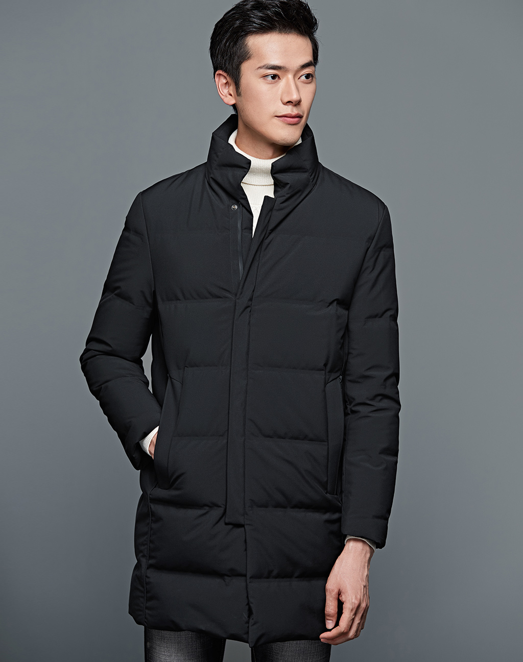 中长款立领休闲外套男装 001 165/84a/m【图片 价格 品牌 报价】-京东