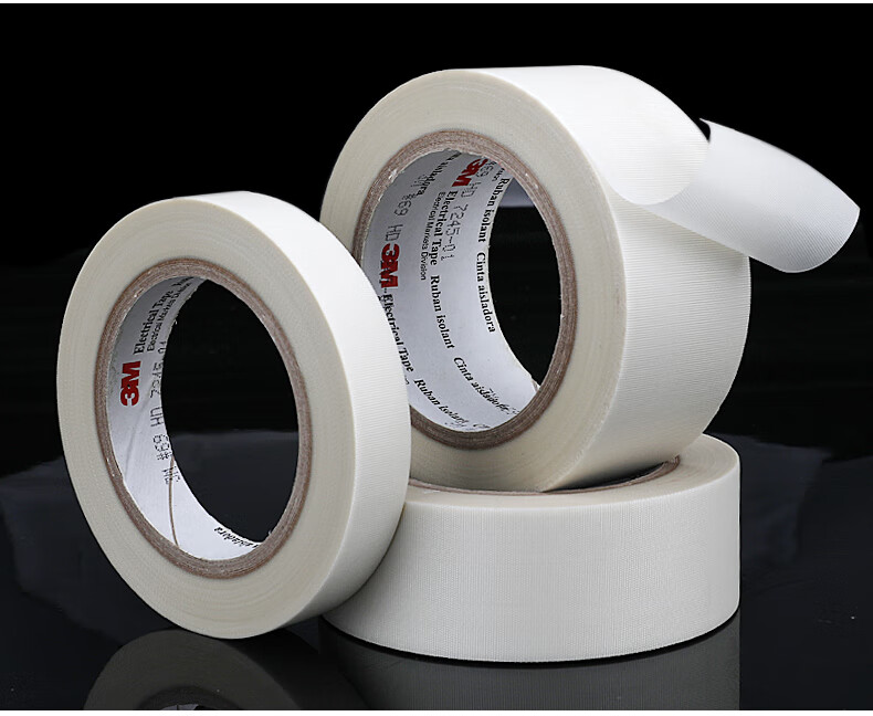 3m玻璃布胶带 3m绝缘电气耐高温阻燃单面胶带耐磨抗老化玻璃纤维胶布