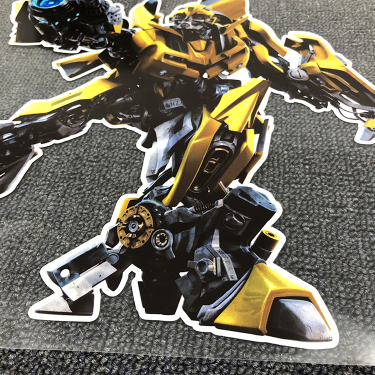 大货车车贴变形金刚车门贴纸 侧门机器人车身大黄蜂车贴装饰字贴 a02