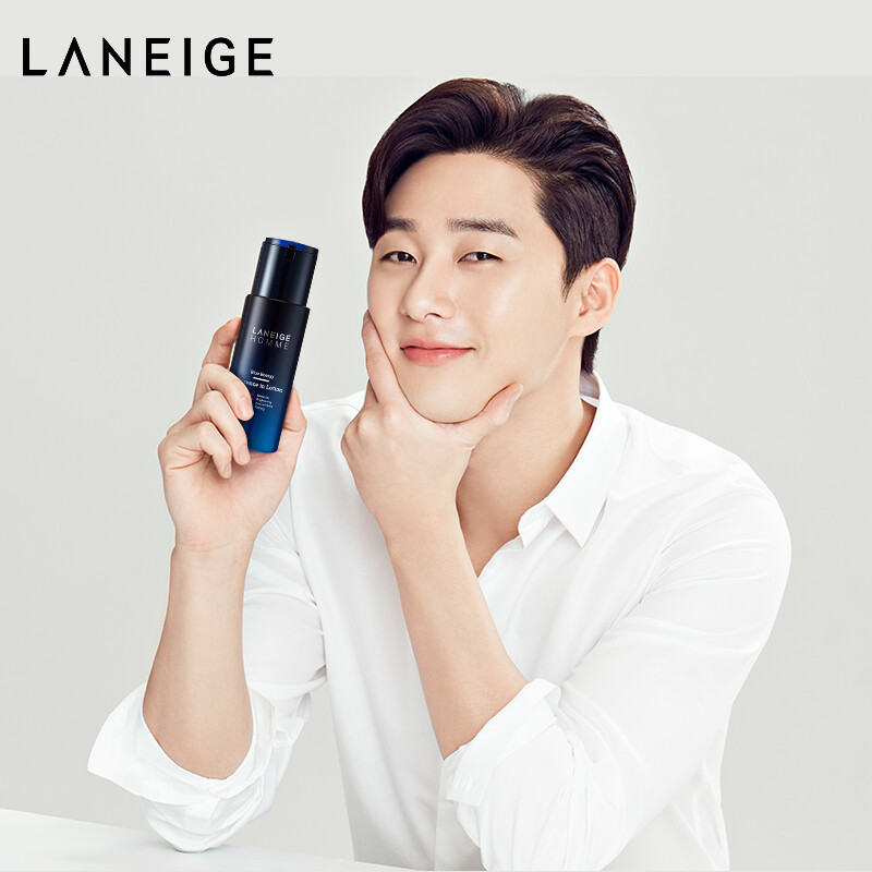 laneige兰芝男士套装 兰芝水乳套装 男士舒润护肤品套盒 深海水乳洁面