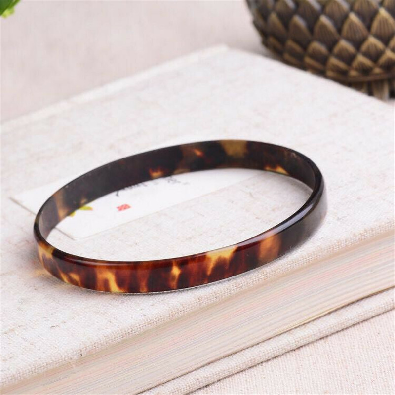 乌龟壳龟壳工艺品手镯贵妃镯送礼饰品 尺寸宽7口径长60毫米