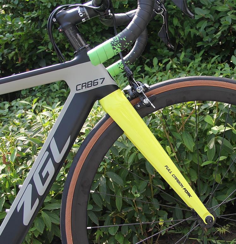 诺碳纤维zgl crb49n 竞速公路车破风r7000同款 【r7000大套 正新黑胎