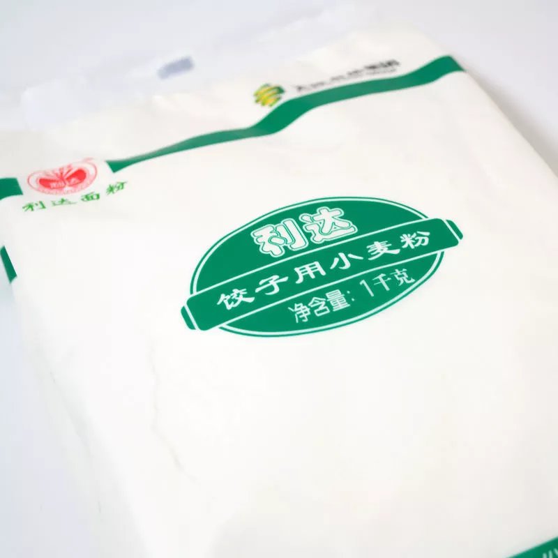利达面粉 多规格 天津利达面粉1kg饺子用高筋小麦粉水饺面条专用 利达