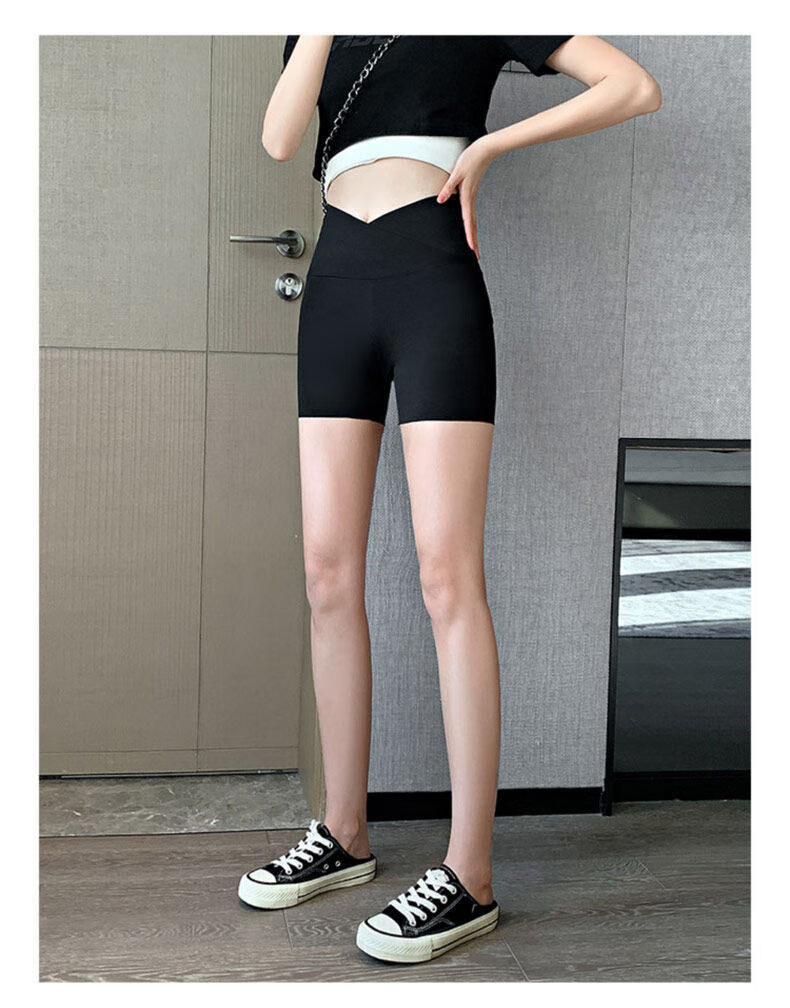 【精选】冰丝鲨鱼裤女夏季薄款三分安全裤防走光外穿骑行健身打底芭比