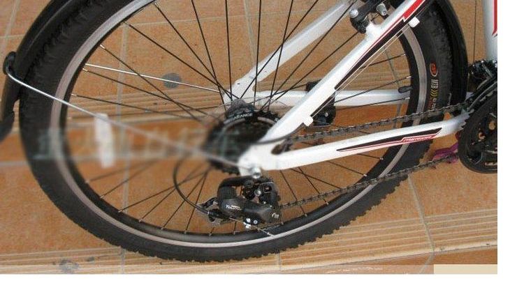 304钢安装附件 烤漆26寸自行车挡泥板山地车碟刹挡泥板全包挡泥板