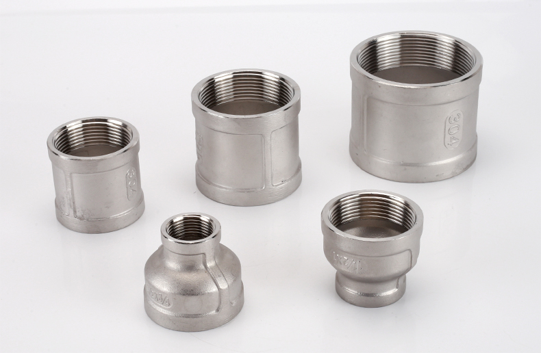 304不锈钢内丝直接变异径管古121522534寸水管大小头转接2寸内丝管古