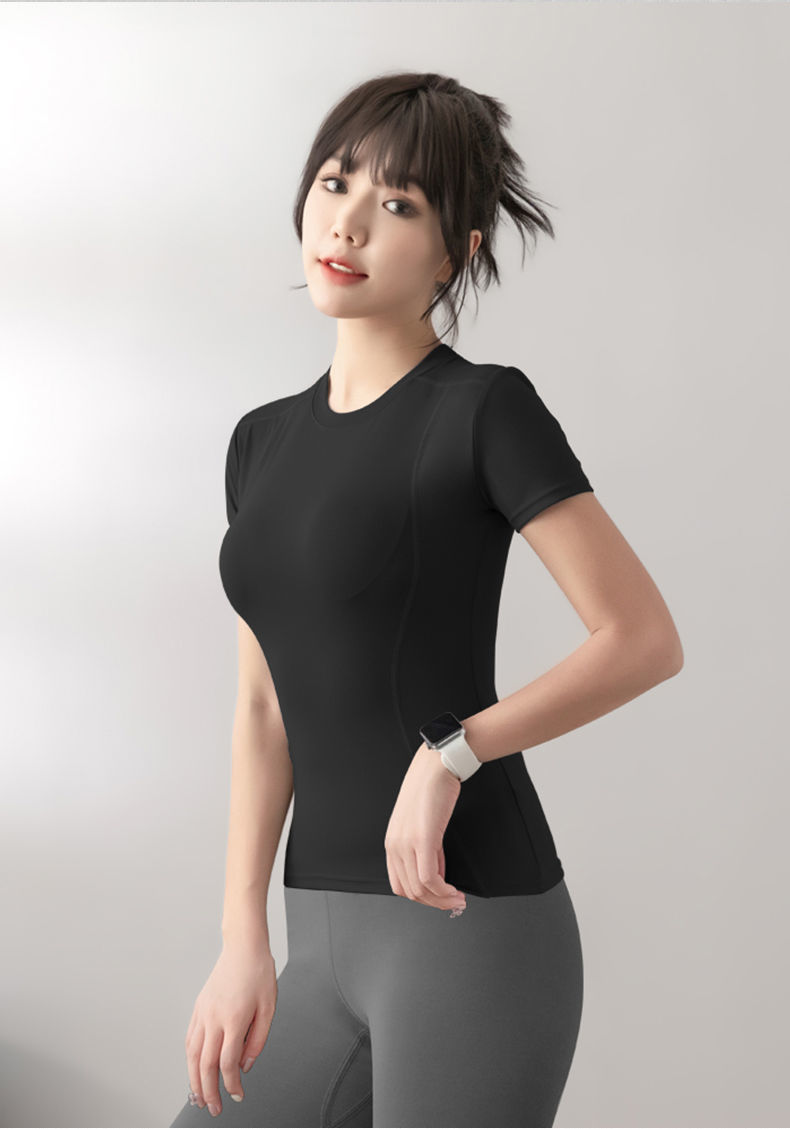 精选直发瑜伽服运动套装女健身房速干紧身显瘦女健身服跑步衣服春夏季