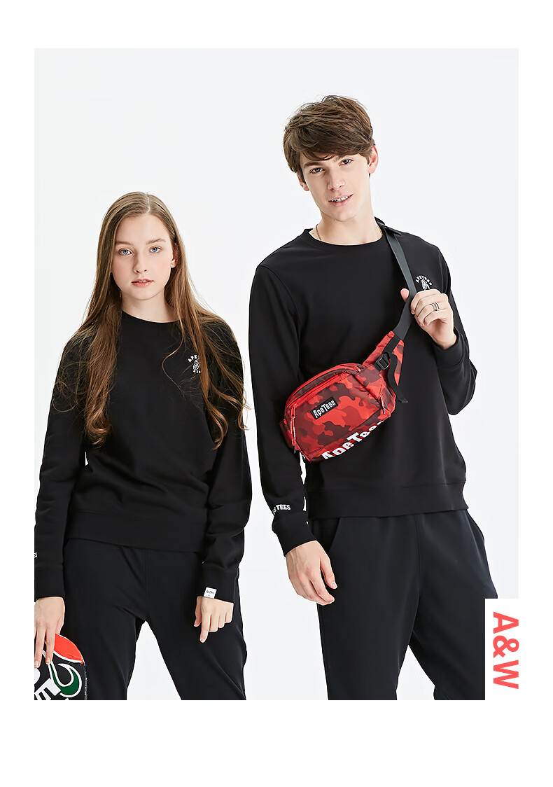 ape tees安逸猿ape潮牌情侣卫衣女2019新款潮街头风背面变脸印花长袖