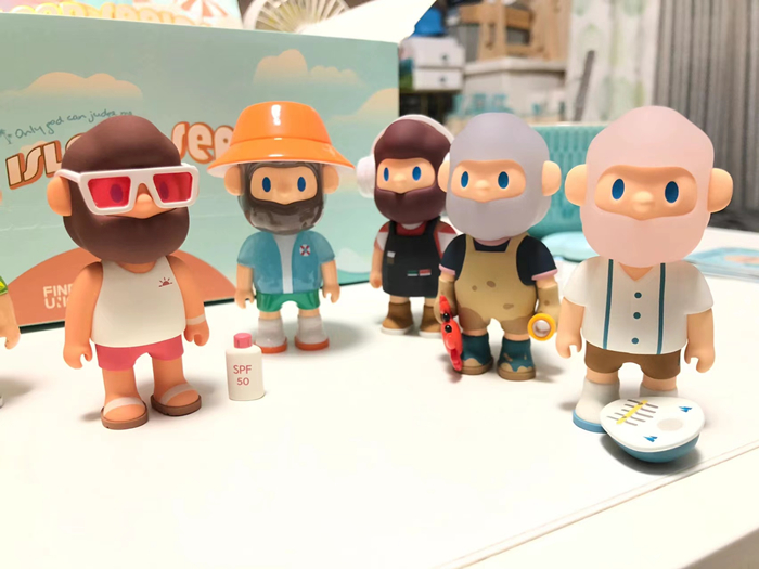 【官方旗舰】现货bob盲盒 男友bob五代farmer bob5代海岛盲盒潮玩车载