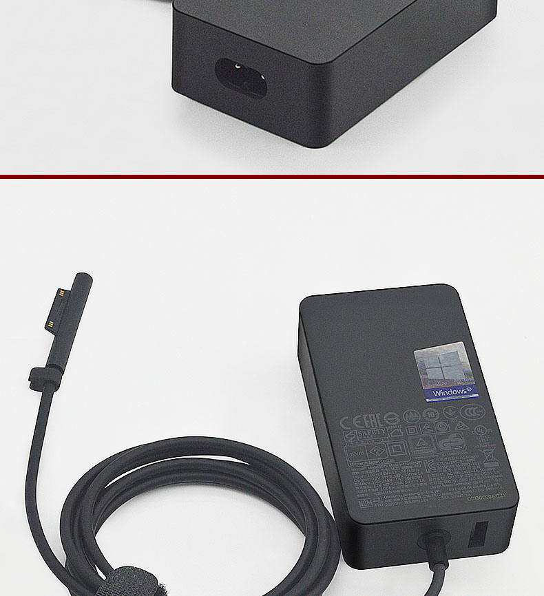 媚调 微软surface pro4pro3原装1625 1724电源适配器12v2.