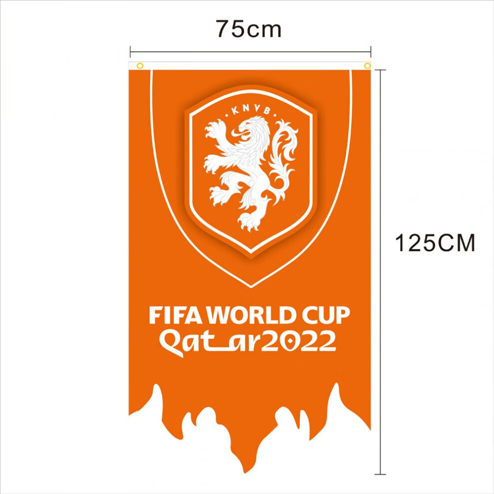 足球派对挂旗球迷纪念用品吊旗世界杯拉旗 美国队 长方形旗【图片