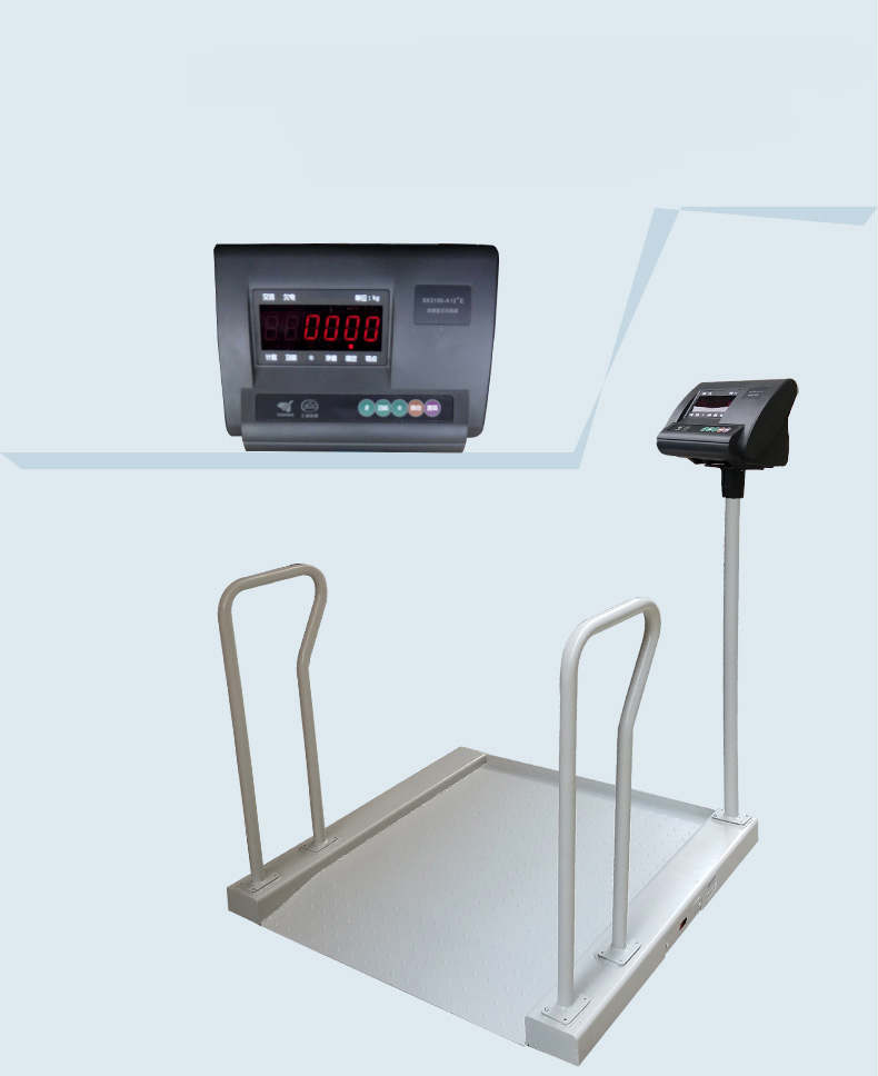 上海耀华医院体检体重秤血透室透析电子秤人体称重打印 带打印碳钢