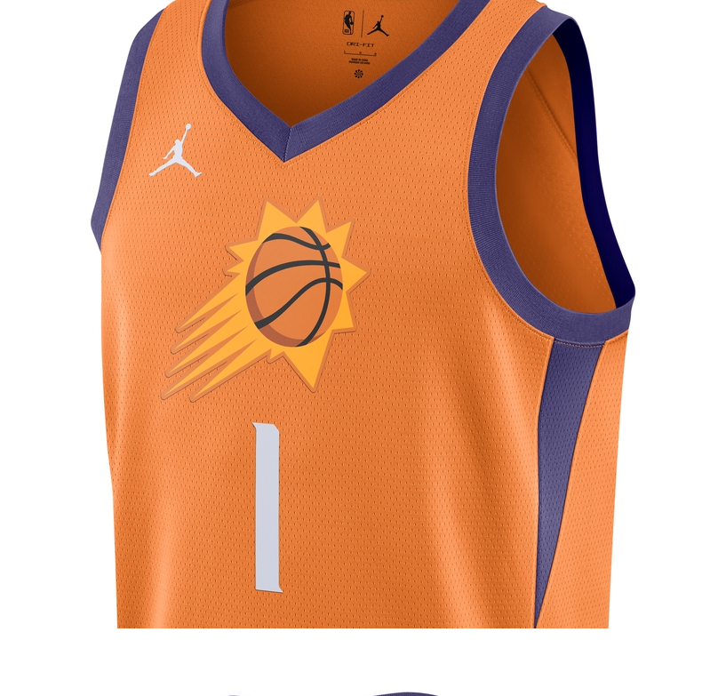 nba-nike 太阳队 布克 se sw 男子球衣 cv9491 橙/蓝色 xxl