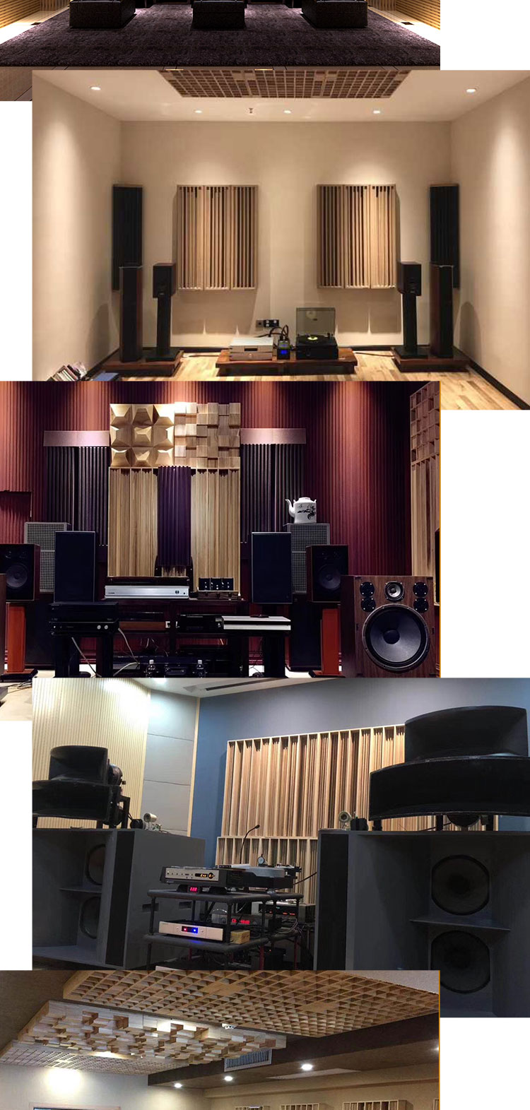 声学扩散板 扩散板声学实木音响二次余数低频陷阱扩散体hifi影院录音