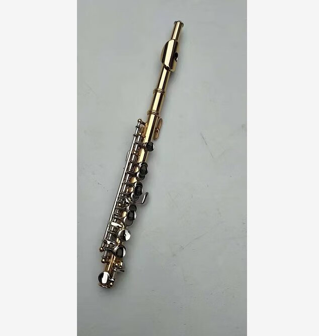 短笛西洋乐器铜管镀镍胶木z镀银c调彩色笛子出口美国实乌木考级紫色