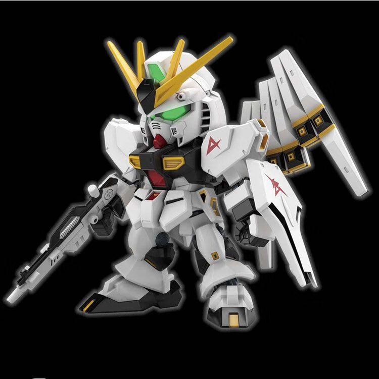 万代60928 q版 bb战士 sd ex 016 逆袭的夏亚 rx-93 nuv 牛高达 sdex