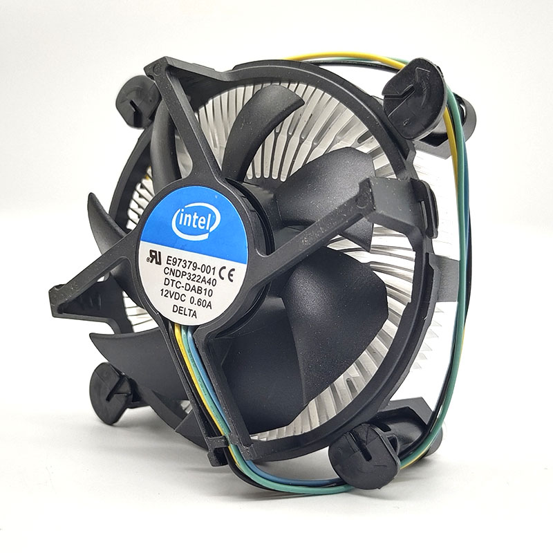 intel英特尔cpu风扇 i5 i7主板 e97379-001/003 12v0.1 12v 0.