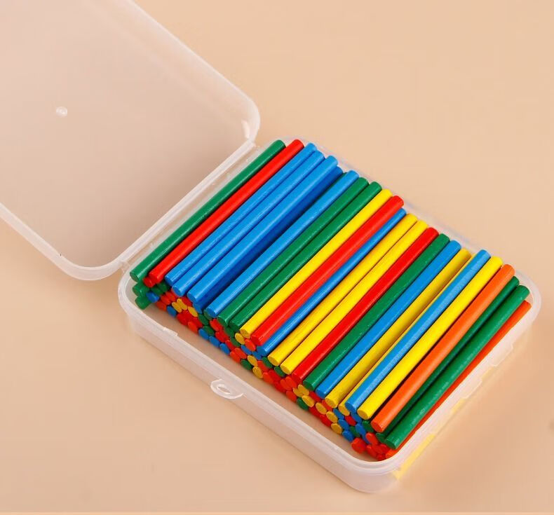 算数工具 计算棒 算数棒一年级儿童方形棱形算术棒加减法数数棒幼儿园