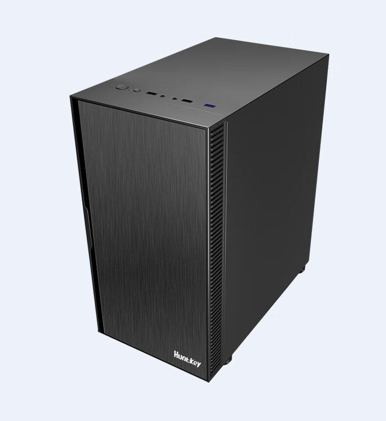 bu420小人物 台式机电脑家用办公小机箱matx防尘水冷背线oloey bu420