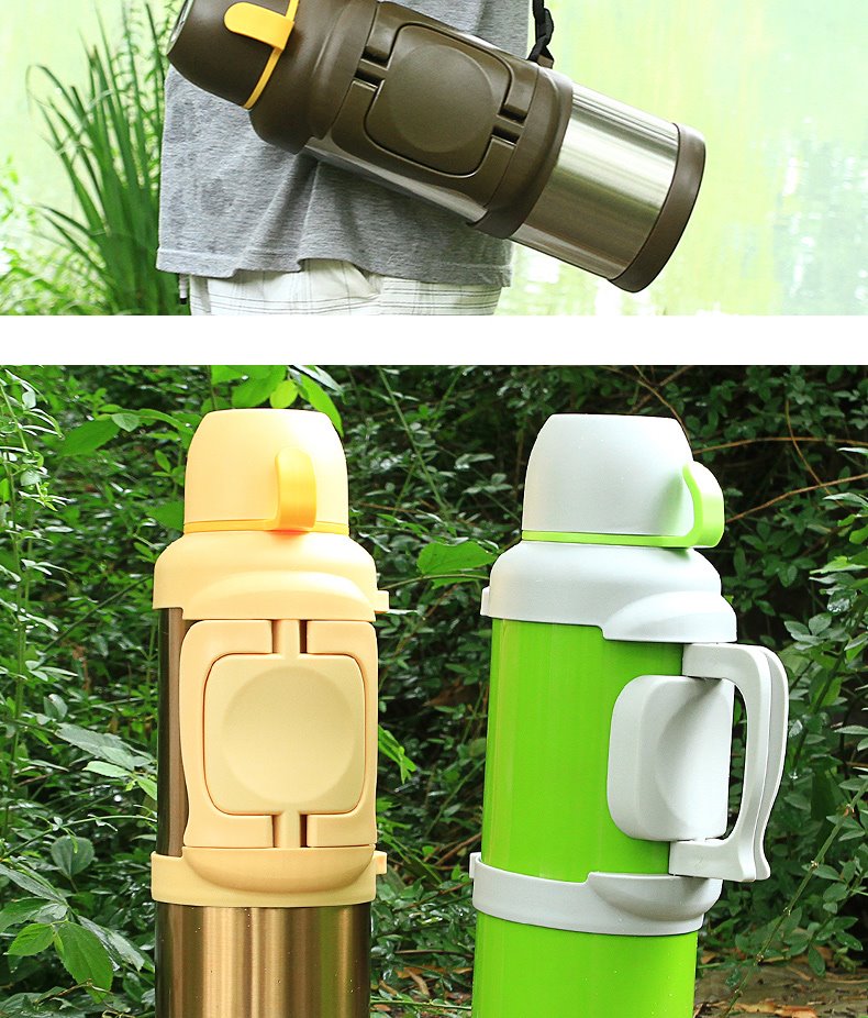 天牛保温壶 超大容量家用保温壶304不锈钢户外车载便携旅行男4l5升 4