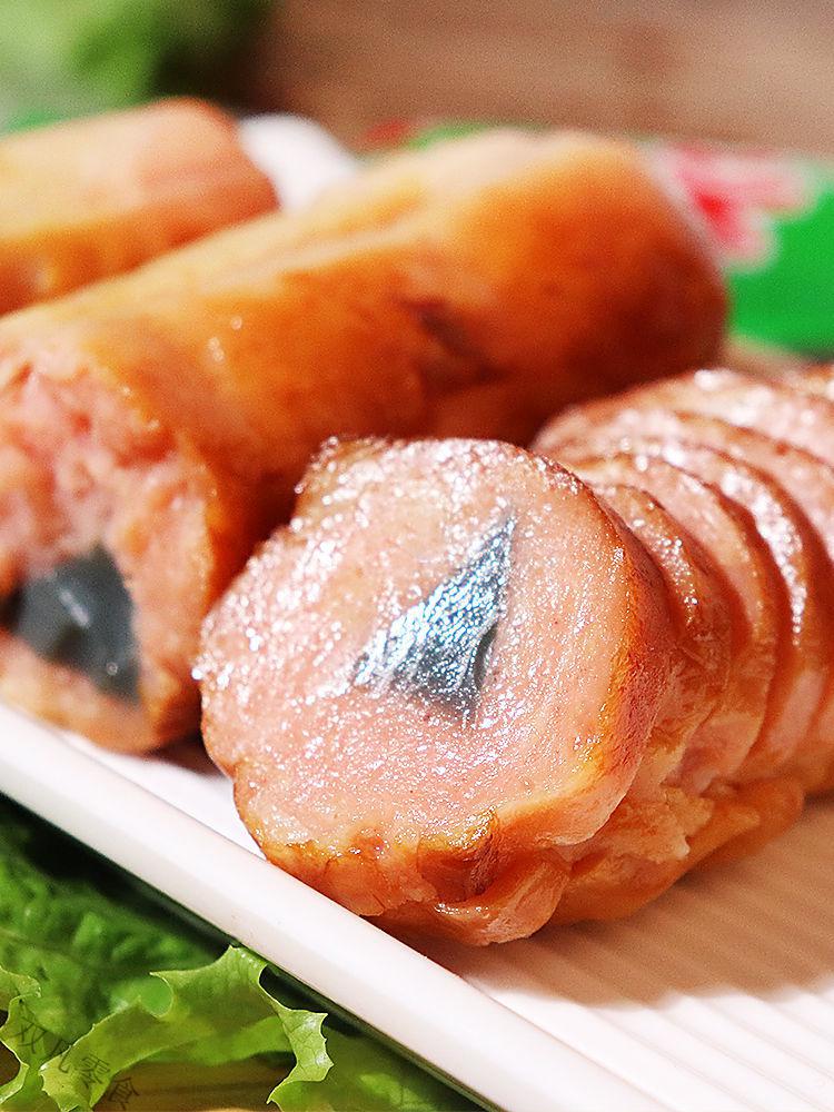 松花鸡腿肠东北特产松花皮蛋肠卤味鸡腿哈尔滨风味红肠小吃熟食品