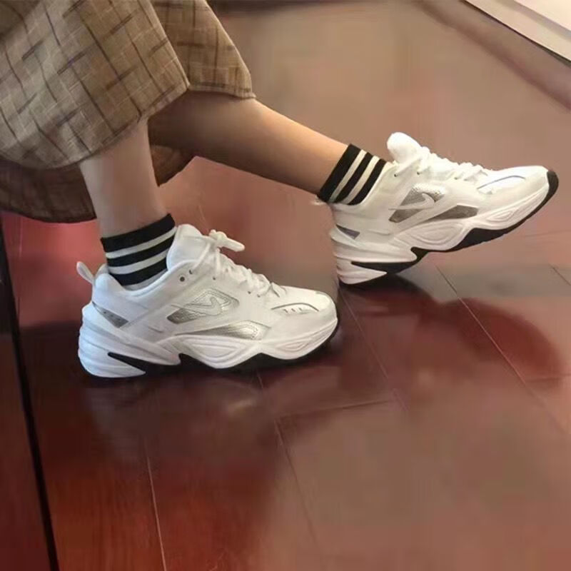 复古增高女鞋m2k老爹鞋情侣小白鞋休闲跑步运动鞋ins潮流百搭跑鞋