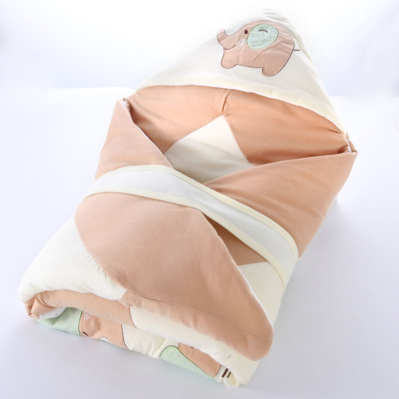 婴儿包被抱毯冬季纯棉加厚新生包被婴儿抱被小被子纯棉秋冬季初生加厚